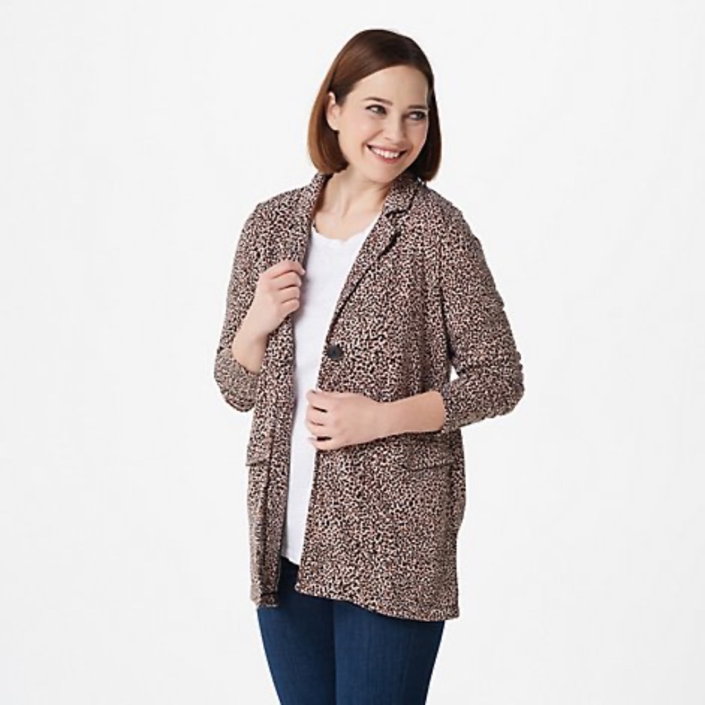 Cuddl Duds Comfy lounge Jacket (NEW)